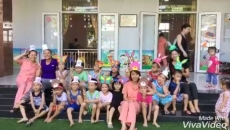 Buổi học ném bóng qua vòng của các bạn nhỏ Lớp Lớn 1 Buổi học ném bóng qua vòng của các bạn nhỏ Lớp Lớn 1